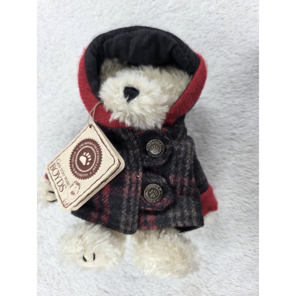 Vintage 2001 Boyds Bears Jean T Bearsley #919810 BBC Exclusive 6" Plush Tags